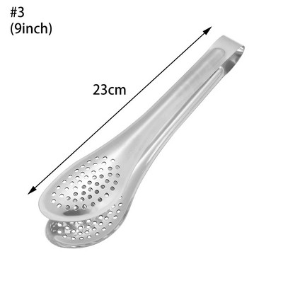 5/7/9/12 inča Višenamjenska hvataljka za hranu od nehrđajućeg čelika Neprianjajuće Kuhinjsko kuhanje za pečenje kolača Odrezak Kuhinjski alat