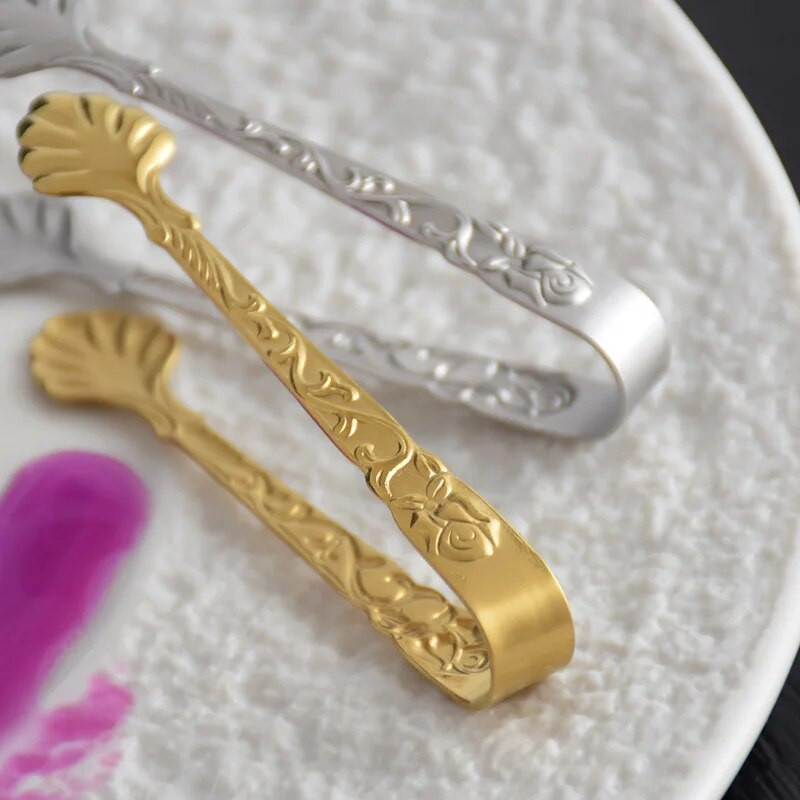 Europska reljefna ruža Kocka za led Kocka za hranu Odrezak Stezaljka za kruh Pinceta Alati za roštilj Kuhinjski dodaci