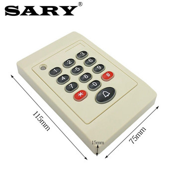 Ελεγκτής συστήματος ελέγχου πρόσβασης SARY RFID EMID 125 khz συσκευή ανάγνωσης καρτών εγγύτητας Κωδικός πρόσβασης γραφείου κεντρικός υπολογιστής ελέγχου κλειδαριάς πόρτας