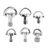 1/4 3/8 kameracsavar a gyorskioldó lemezhez 1/4 3/8 hüvelykes D-gyűrűs csavaros állvány gömbfejre szerelhető adapter fotózási kiegészítők