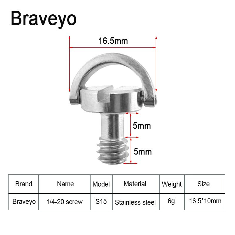 1/4 3/8 kameracsavar a gyorskioldó lemezhez 1/4 3/8 hüvelykes D-gyűrűs csavaros állvány gömbfejre szerelhető adapter fotózási kiegészítők