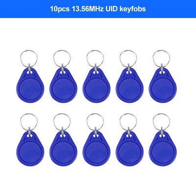 NFC-kaardi paljundusaparaat 125KHz võtmehoidja koopiamasin RFID-kiipkaardilugeja kirjutaja 13,56MHz krüptitud programmeerija USB UID/T5577 kirjutatav silt