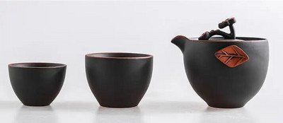 Putovanje Kina Set čaja Set čaja s infuzerom Jedan lonac i dvije šalice Prijenosni čajnik Šalica za kavu Posuđe za kampiranje na otvorenom Set čaja