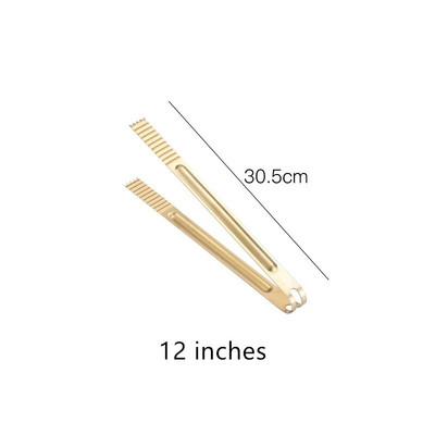 Clemă pentru grătar coreeană din oțel inoxidabil, anti-alunecare, mâner extins, clește pentru friptură, bufet multifuncțional, clemă comună, ustensile de bucătărie