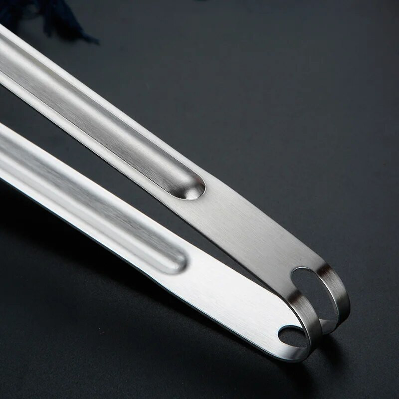 Clemă pentru grătar coreeană din oțel inoxidabil, anti-alunecare, mâner extins, clește pentru friptură, bufet multifuncțional, clemă comună, ustensile de bucătărie