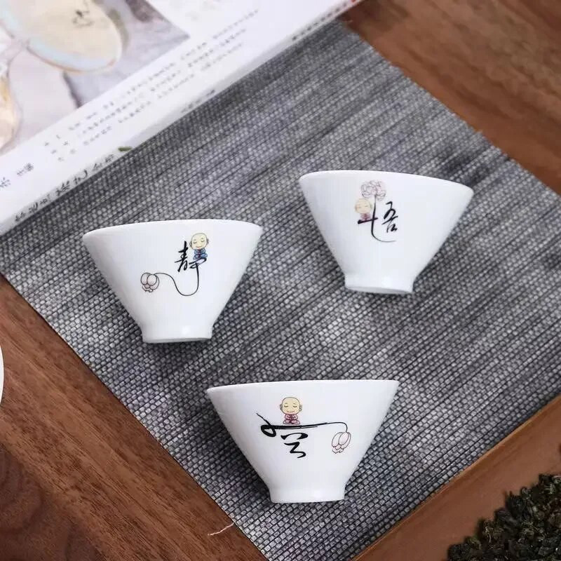 6pcs / Set Kung Fu Čajni set Čajni set Čajni set Šalica šešira Keramički čajnik Šalice i šalice Šalica za kavu Čajnik Čajnici za kuhanje vode