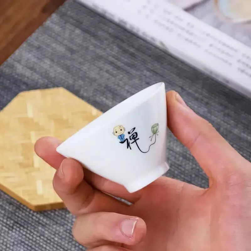 6pcs / Set Kung Fu Čajni set Čajni set Čajni set Šalica šešira Keramički čajnik Šalice i šalice Šalica za kavu Čajnik Čajnici za kuhanje vode