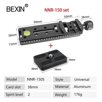 NNR Camera Duga Quick Release Stezaljka Dslr Camera Adapter Montažni Node Rail Clamp potporni nosač za Arca swiss stativ kuglastu glavu