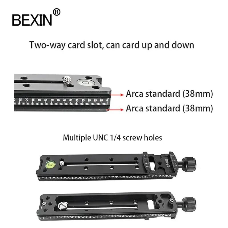 NNR Camera Duga Quick Release Stezaljka Dslr Camera Adapter Montažni Node Rail Clamp potporni nosač za Arca swiss stativ kuglastu glavu