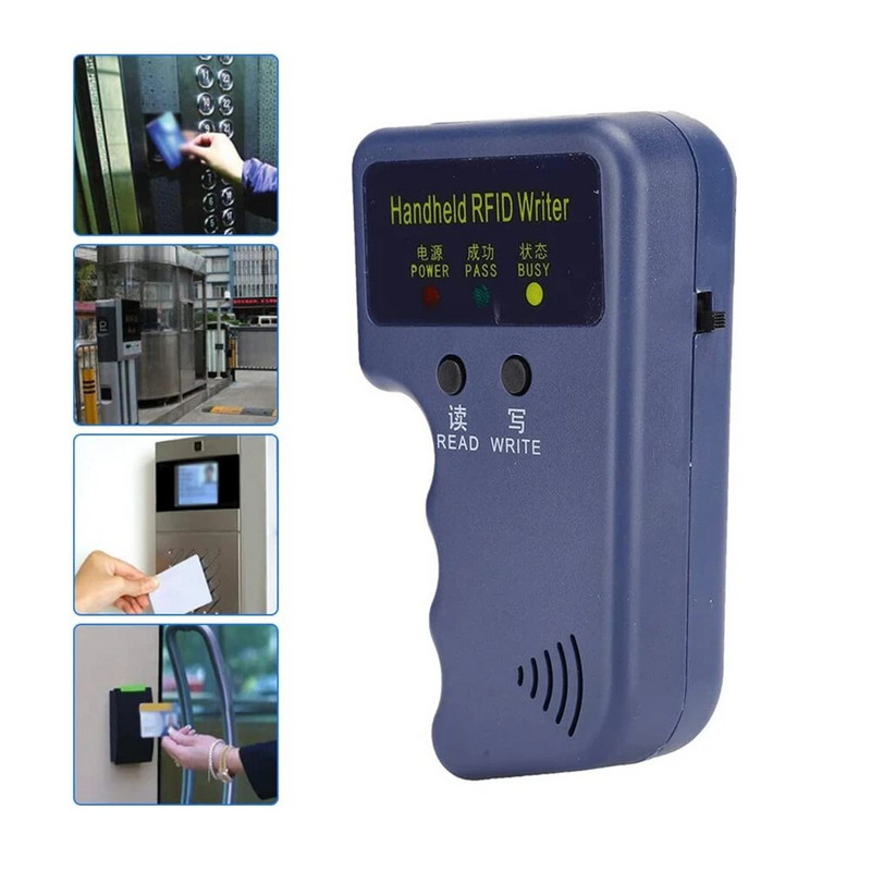 RFID paljundusaparaat kaardilugeja 125 kHz EM4100 koopiamasina kirjutaja video programmeerija T5577 ümberkirjutatav ID võtmehoidjad EM4305 siltide kaart