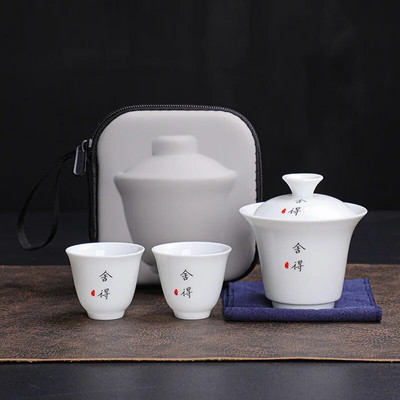 Kínai kung fu edények teáskanna készlet, kerámia porcelán csésze, utazási Juego De Te teaedény, konyhai kiegészítők