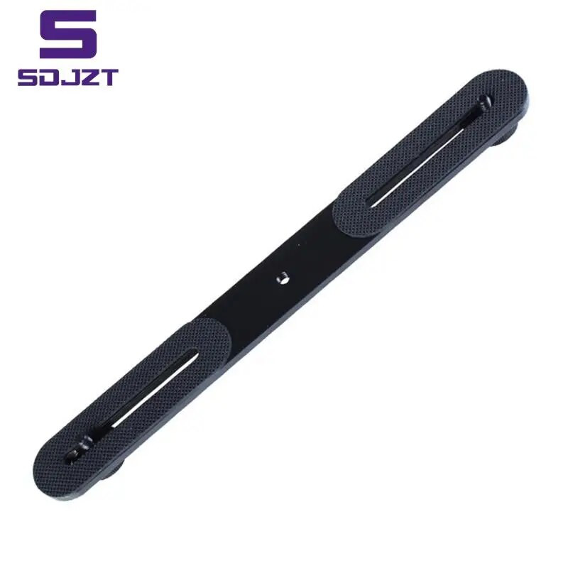 Univerzalni dvostruki držač stalka za svjetiljku Nosač za montiranje na stativ za bljeskalicu s 2 vijka za adapter Hot Shoe za digitalni SLR fotoaparat NOVO