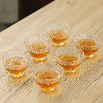 Izvrsni set šalica za čaj od staklenog cvijeta, 6 komada/set šalica za kavu, veleprodaja prekrasnih šalica za čaj, japanska šalica, šalice za čaj, porculanska kineska zdjela