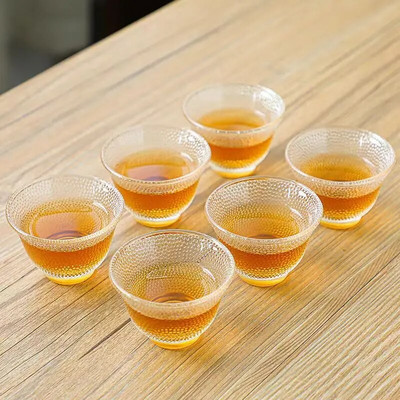 Izvrsni set šalica za čaj od staklenog cvijeta, 6 komada/set šalica za kavu, veleprodaja prekrasnih šalica za čaj, japanska šalica, šalice za čaj, porculanska kineska zdjela