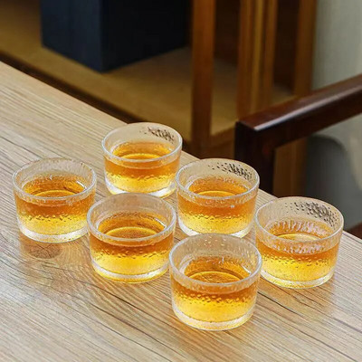 Izvrsni set šalica za čaj od staklenog cvijeta, 6 komada/set šalica za kavu, veleprodaja prekrasnih šalica za čaj, japanska šalica, šalice za čaj, porculanska kineska zdjela