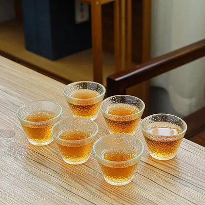 Izvrsni set šalica za čaj od staklenog cvijeta, 6 komada/set šalica za kavu, veleprodaja prekrasnih šalica za čaj, japanska šalica, šalice za čaj, porculanska kineska zdjela