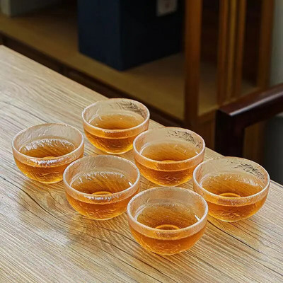 Izvrsni set šalica za čaj od staklenog cvijeta, 6 komada/set šalica za kavu, veleprodaja prekrasnih šalica za čaj, japanska šalica, šalice za čaj, porculanska kineska zdjela