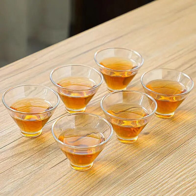 Izvrsni set šalica za čaj od staklenog cvijeta, 6 komada/set šalica za kavu, veleprodaja prekrasnih šalica za čaj, japanska šalica, šalice za čaj, porculanska kineska zdjela