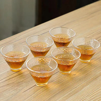 Izvrsni set šalica za čaj od staklenog cvijeta, 6 komada/set šalica za kavu, veleprodaja prekrasnih šalica za čaj, japanska šalica, šalice za čaj, porculanska kineska zdjela