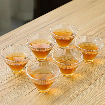 Izvrsni set šalica za čaj od staklenog cvijeta, 6 komada/set šalica za kavu, veleprodaja prekrasnih šalica za čaj, japanska šalica, šalice za čaj, porculanska kineska zdjela