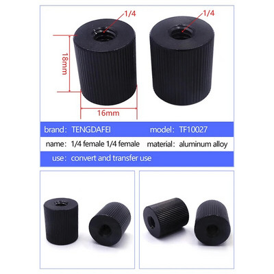 Jauna 1 pc kameras skrūve 1/4 līdz M4 M5 M6 M8 M10 3/8 pārveidošanas skrūve statīva lodgalvas savienotāja adaptera stiprinājums kameras piederumiem