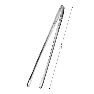 1kom Kuhinjske hvataljke od nehrđajućeg čelika Korejske hvataljke za roštilj Metalna kopča za hranu Hvataljke za meso Stezaljka za posluživanje kruha za salatu Kuhinjski pribor za kuhanje