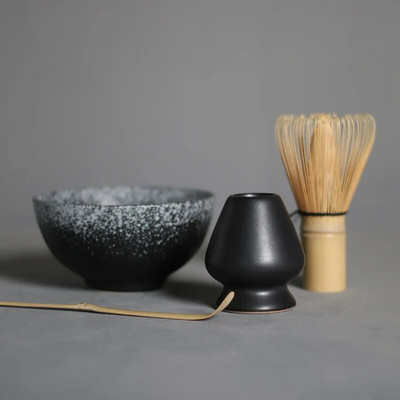 4/5 kom/set set za Matcha čaj Bambusova žlica Keramička zdjela za Matcha tradicionalni kućni ručno izrađeni alati za pripremu čaja Set rođendanskih poklona