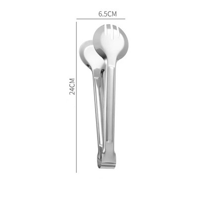 Kuhinjske hvataljke za odreske od nehrđajućeg čelika Neklizajuće Kruh Salata Buffet Kuhanje Višenamjenska stezaljka Kućni restoran Alati za roštilj