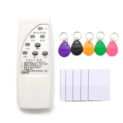 Cititor de carduri RFID portabil Scriitor 125KHz Copiator Cloner Duplicator Etichete de identificare EM4305 T5577 Etichetă RFID Cheie pentru chei