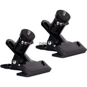 Fém klips háttértámasz bilincsek gumi védőhüvellyel fotóstúdió hátterű konzoltartó fotózási tartozék