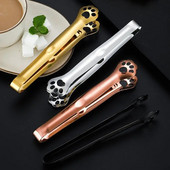 Αντιολισθητικό κλιπ μαγειρέματος για μπάρμπεκιου τσιμπίδα φαγητού από ανοξείδωτο ατσάλι Παγάκι λαβίδα σαλάτα γάτας Σφιγκτήρας μπριζόλας σε σχήμα νύχι λαβίδα ψωμιού Gadgets κουζίνας