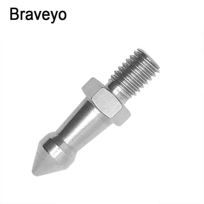 Šiljak za tronožac 1/4 3/8 M8 inča Monopod za kameru, nožice, vijak, fiksni zamjenski dodaci za fotografiranje, nehrđajući čelik