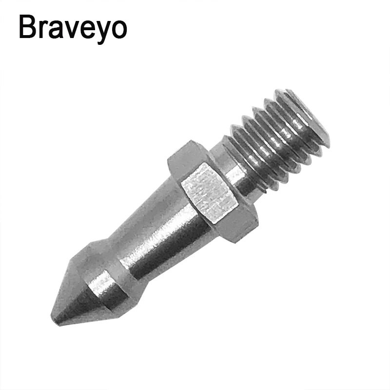 Šiljak za tronožac 1/4 3/8 M8 inča Monopod za kameru, nožice, vijak, fiksni zamjenski dodaci za fotografiranje, nehrđajući čelik