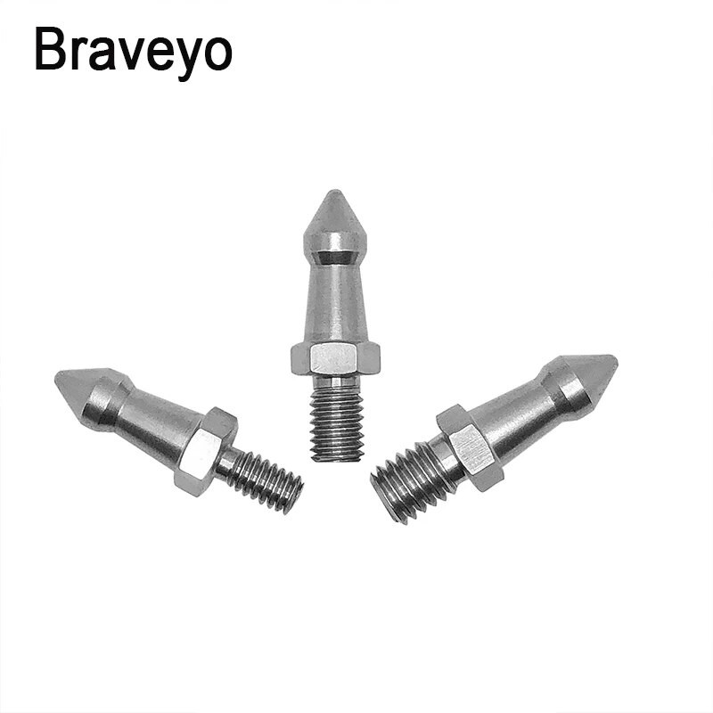 Šiljak za tronožac 1/4 3/8 M8 inča Monopod za kameru, nožice, vijak, fiksni zamjenski dodaci za fotografiranje, nehrđajući čelik