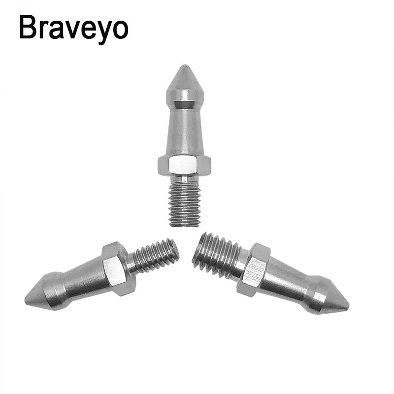 Šiljak za tronožac 1/4 3/8 M8 inča Monopod za kameru, nožice, vijak, fiksni zamjenski dodaci za fotografiranje, nehrđajući čelik