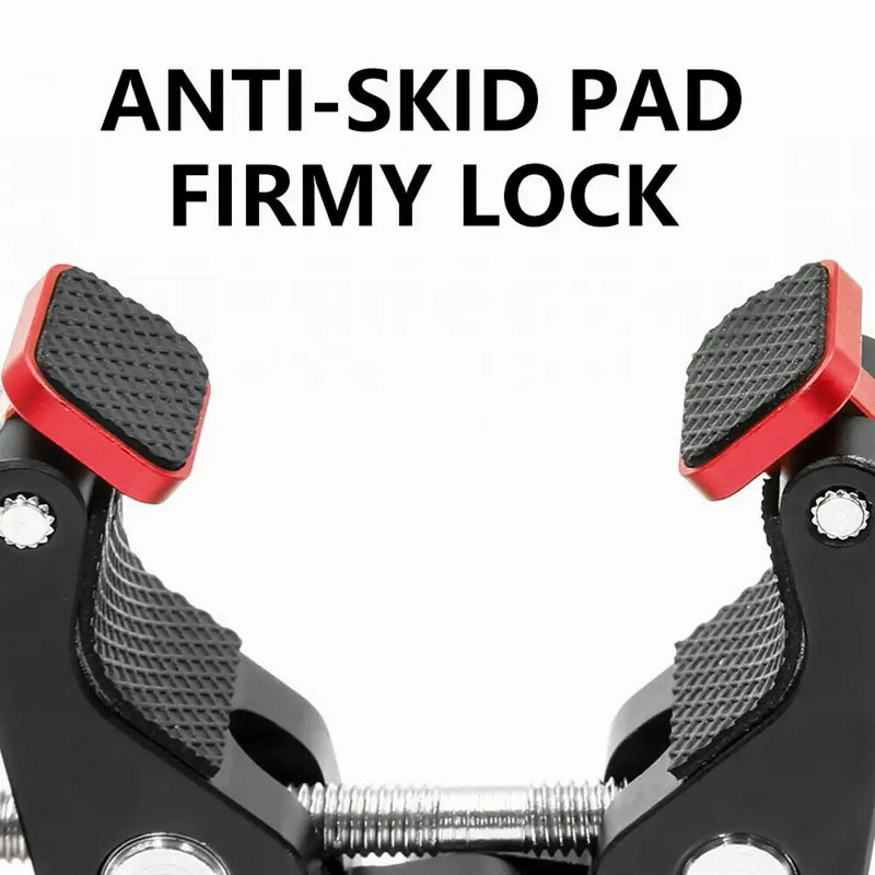 Novi aluminijski super stezni nosač sa ženskom kopčom od 3/8" 1/4" za stativ za kameru Stolni stol Magic Arm Nosač za video studio Bicikl