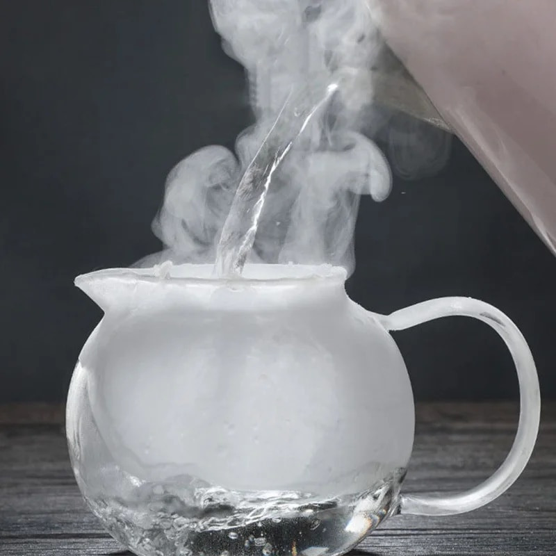 Топлоустойчива стъклена кана за чай Удебелен нагрят контейнер Чайник с инфузер от неръждаема стомана Прозрачен чайник Висококачествен чайник