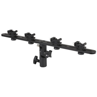 Fényképezés esernyőlámpa tartó, vakutartó és 4 vakutartó rögzítő vakuhoz DSLR Rig LCD monitor/állvány