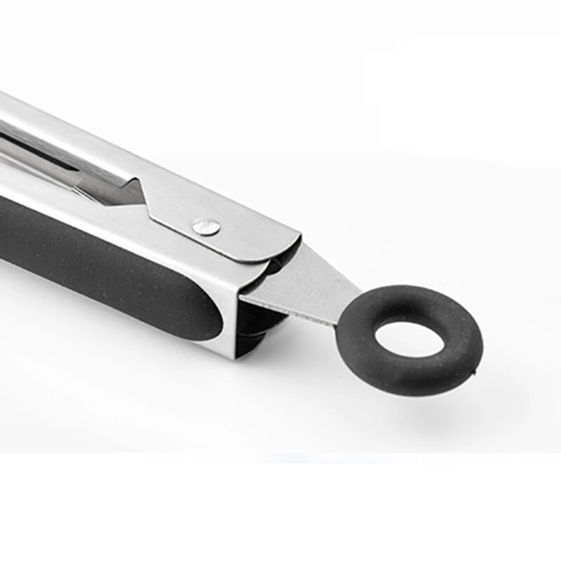 8 inčna silikonska hvataljka za roštiljanje salate, hvataljka za posluživanje kruha Neprianjajuća kuhinjska hvataljka za pečenje na roštilju