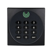 Ūdensizturīgs Wiegand paroles kartes vilkšanas 13,56 MHz un 125 kHz frekvences Mifare vai EM piekļuves kontroles karšu lasītājs