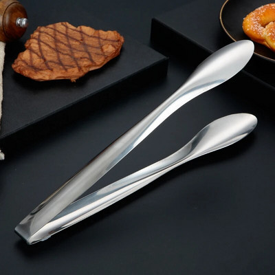 Rozsdamentes acél főzőfogók BBQ Clip tortabilincs Svédasztalos étkészlet Praktikus, praktikus eszközök otthoni konyhai kiegészítőkhöz