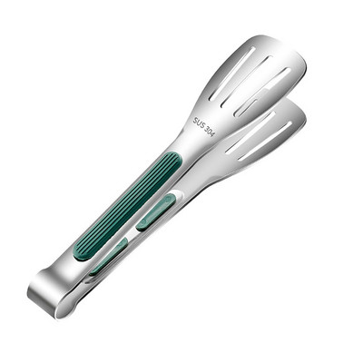 7/9/12 colių kepsnių žnyplės Nerūdijančio plieno karšto arba šalto maisto išėmimo spaustukas Lengvai valomas maisto ruošimui Kepimui Namų virtuvės įrankiai