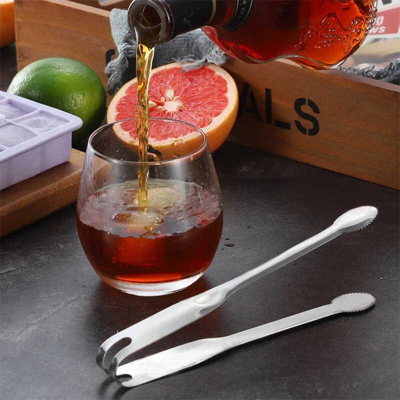 304 rozsdamentes acél meghosszabbított jégcsipesz ételfogó étterem büfé desszert kapcsok kenyér hús bilincs konyhai edények