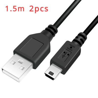 Mini USB 2.0 kabel 5pin Mini USB na USB Kabeli za brzi podatkovni punjač za MP3 MP4 player Auto DVR GPS Digitalna kamera Smart TV1/1.5m