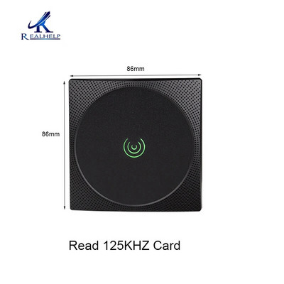 ZKTeco KR600 KR601 KR602 durų prieigos kontrolės sistema RFID kortelių skaitytuvas Visiškai atsparus vandeniui Wiegand 26 bitų kortelių prieigos skaitytuvas