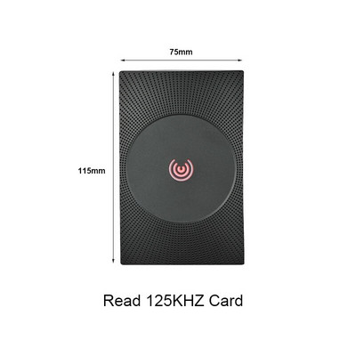 ZKTeco KR600 KR601 KR602 durų prieigos kontrolės sistema RFID kortelių skaitytuvas Visiškai atsparus vandeniui Wiegand 26 bitų kortelių prieigos skaitytuvas