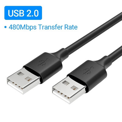 Iš USB 3.0 į USB 3.0 ilginimo laidas USB A kištukinis lizdas USB3.0 2.0 ilgintuvo laido greitas duomenų perdavimas, skirtas standžiojo disko radiatoriui