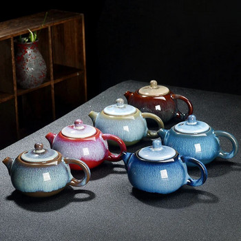 Изискан чайник със звездна глазура 250 ml керамичен чайник Kung Fu чайник чайник порцеланов чайник традиционен китайски чайник