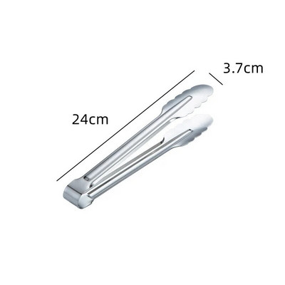 Rozsdamentes acél ételfogók hús steak grillkapcsok kenyérbilincs Étterem Otthon Konyha Grillezési kellékek