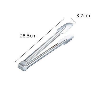 Rozsdamentes acél ételfogók hús steak grillkapcsok kenyérbilincs Étterem Otthon Konyha Grillezési kellékek